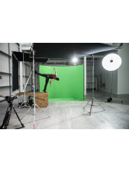 Chroma Key FX 4x2,9m Hintergrund-Kit Grün Manfrotto - Das größte wiederverwendbare All-in-One-Chroma-Key-Hintergrundkit Ultrasch