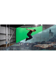 Chroma Key FX 4x2,9m Hintergrund-Kit Grün Manfrotto - Das größte wiederverwendbare All-in-One-Chroma-Key-Hintergrundkit Ultrasch