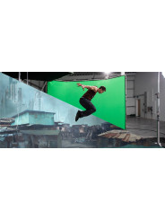 Chroma Key FX 4x2.9m Background Kit Greenn Manfrotto - 
The largest reusable all in one Chroma Key background kit
Ultra-Fast ass