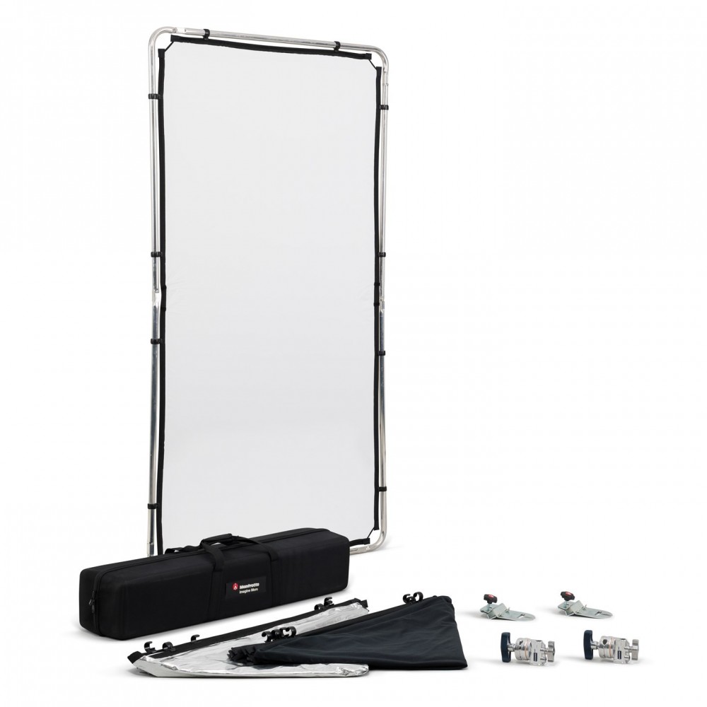 Pro Scrim All In One Kit 1.1x2m Medium Manfrotto - 
Built to capture the imagination of creative imagemakers
Lightweight all in 