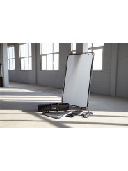 Pro Scrim All In One Kit 1,1 x 2 m Medium Manfrotto - Entwickelt, um die Fantasie kreativer Bildermacher zu fesseln Leichtes All