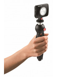 LED Light Lumimuse 3 LED black, multipurpose function (Outlet) Manfrotto - 
Post exposure, traces of use
3 bright LED lights pro