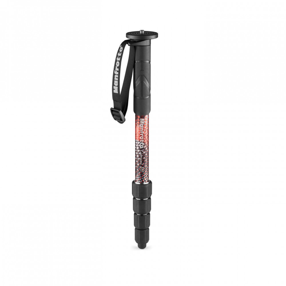 Element MII Monopod Red Manfrotto - 
Designed to support DSLRs, CSCs and compact cameras
Extremely portable and highly versatile