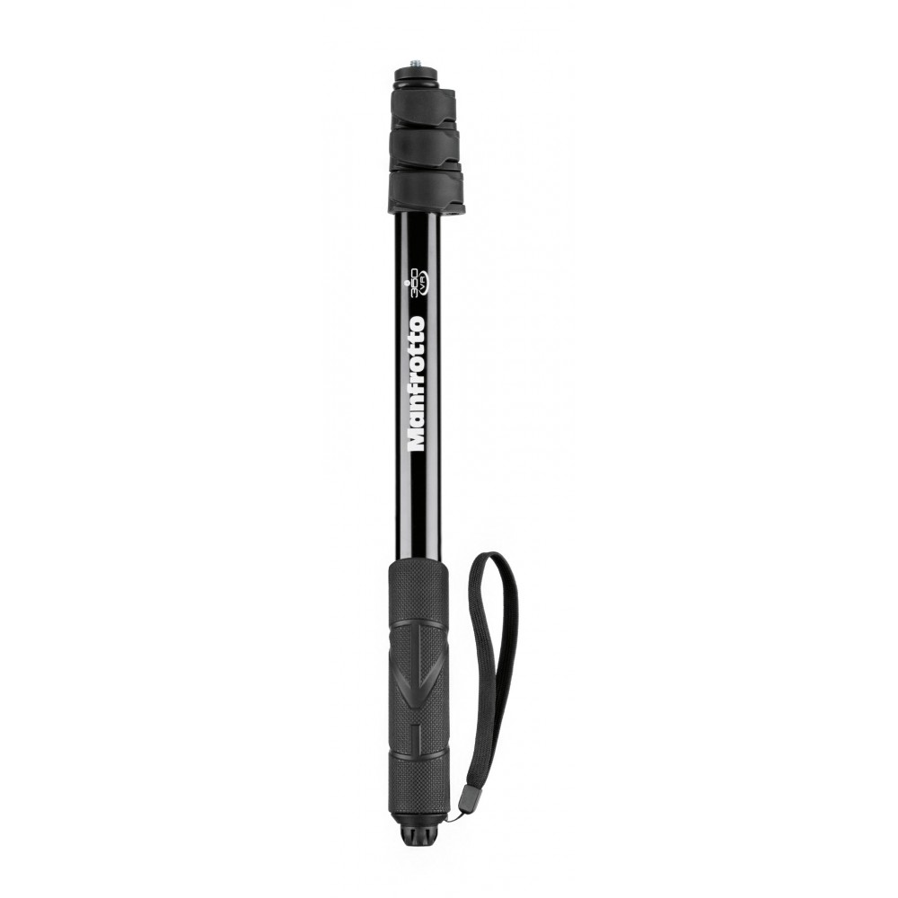 VR 360 Selfie Stick Manfrotto - 
Compact and light, for small 360° cameras
Comes with a small detachable aluminium ball head
Fea