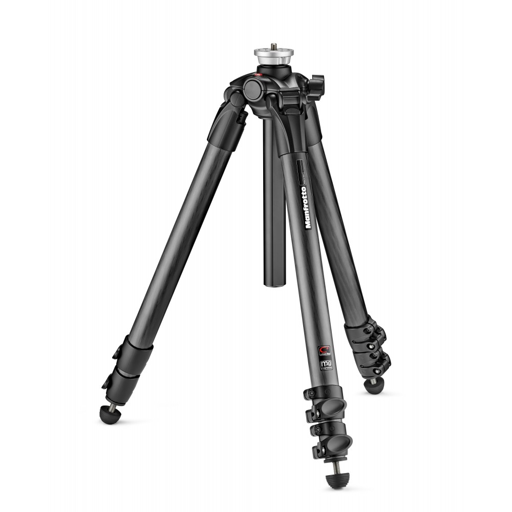 VR 360 Carbon tripod 3 sections with a socket for a projection Manfrotto -  2