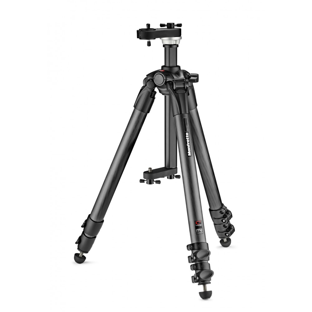 VR 360 Carbon tripod 3 sections with a socket for a projection Manfrotto -  10